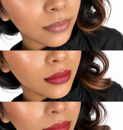 before and after vegan lip blush melbourne