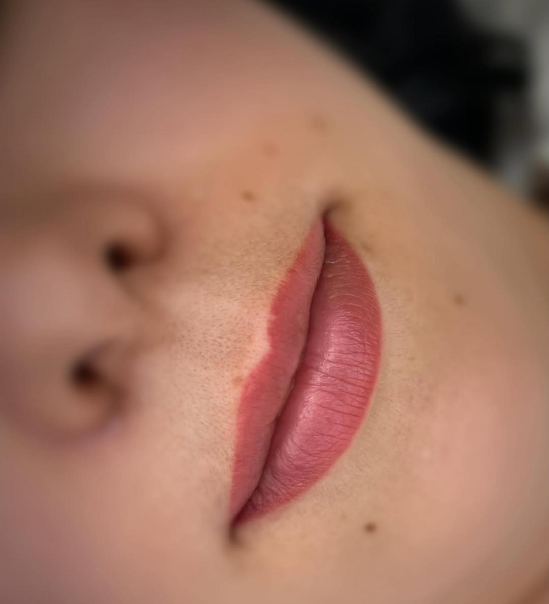 lip blush procedure step by step