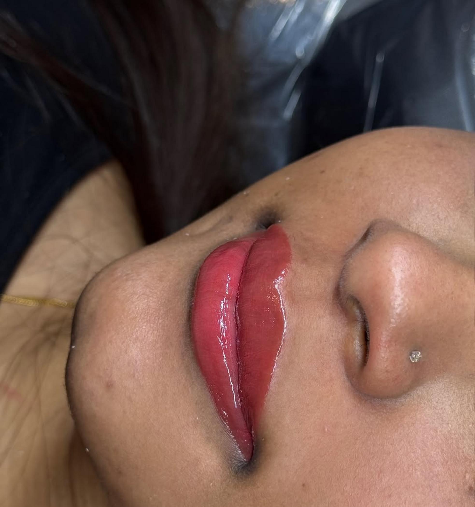 modern permanent makeup studio setup