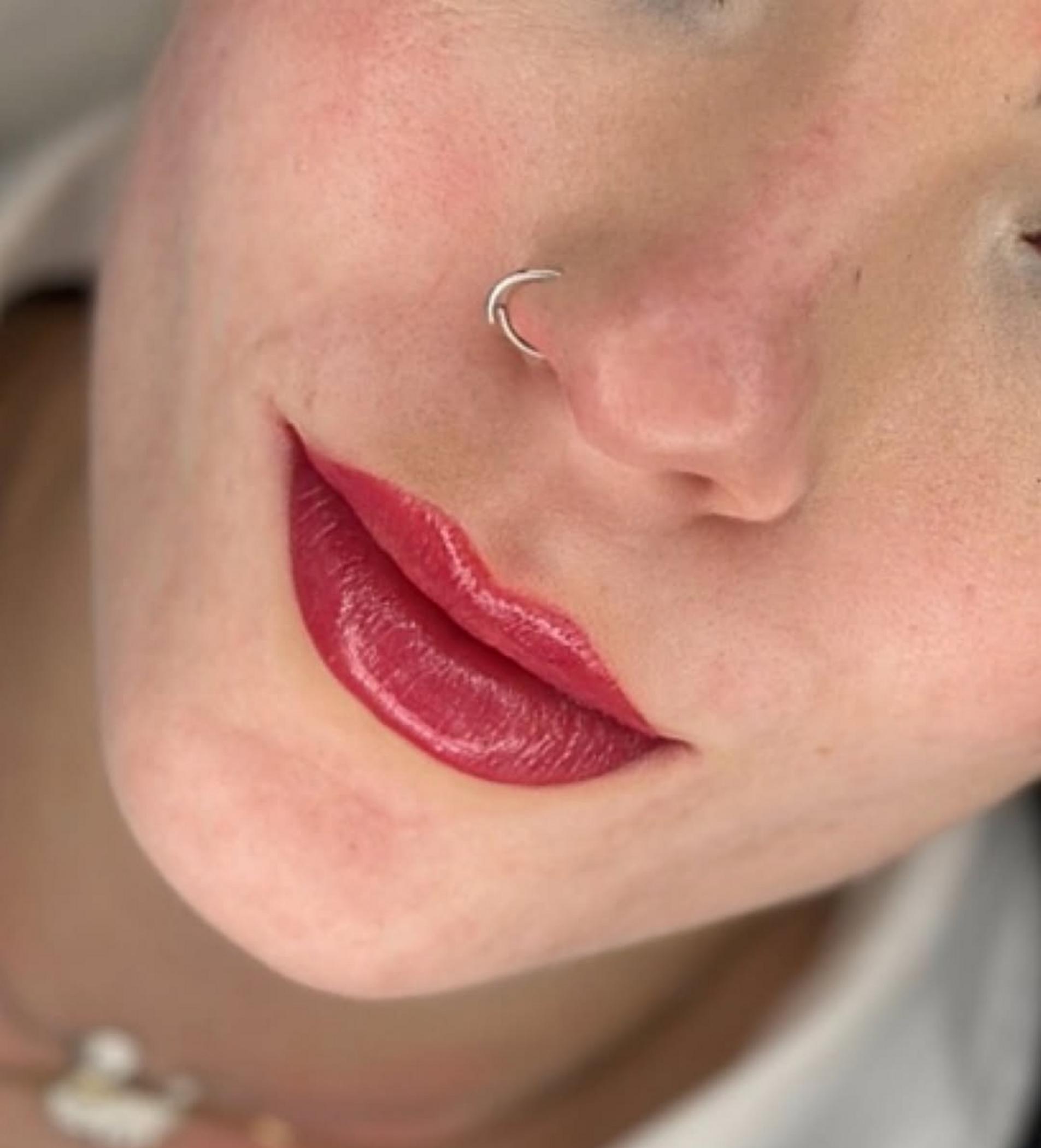natural looking permanent lip makeup