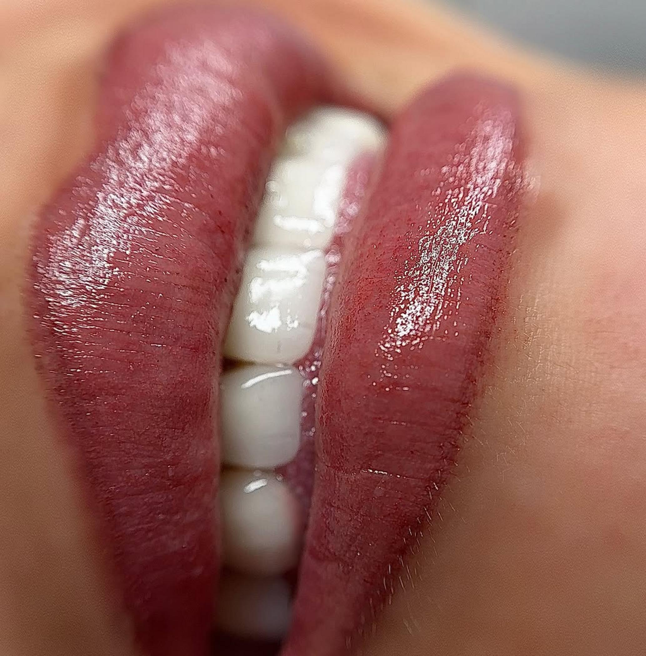 natural soft lip blush results